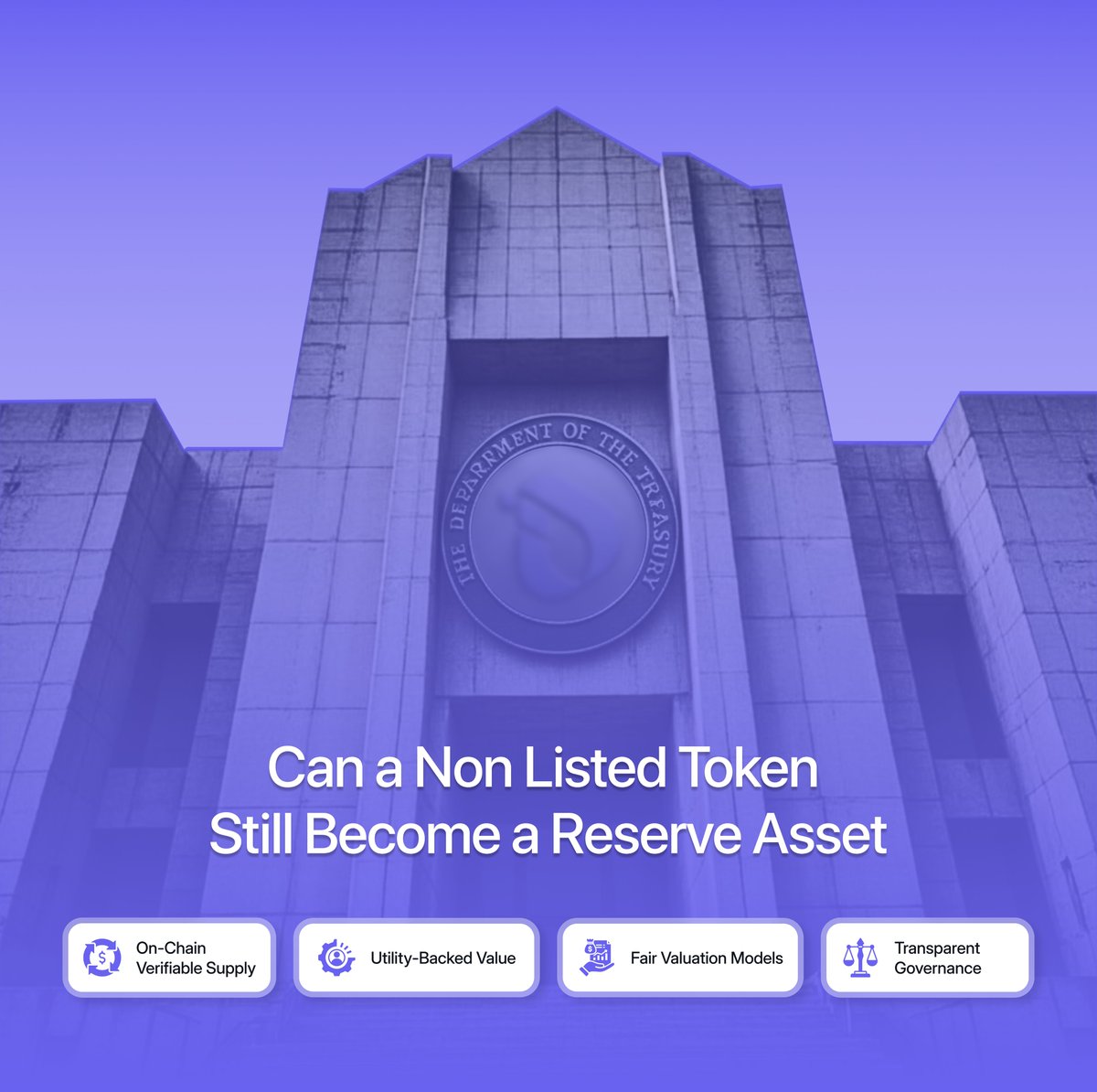 inter_link's tweet image. Can a Non Listed Token Still Become a Reserve Asset

There is a common assumption that a token must be listed on a public exchange before an organization can treat it as a reserve asset. In reality most regulatory frameworks do not require public trading. What matters is whether…