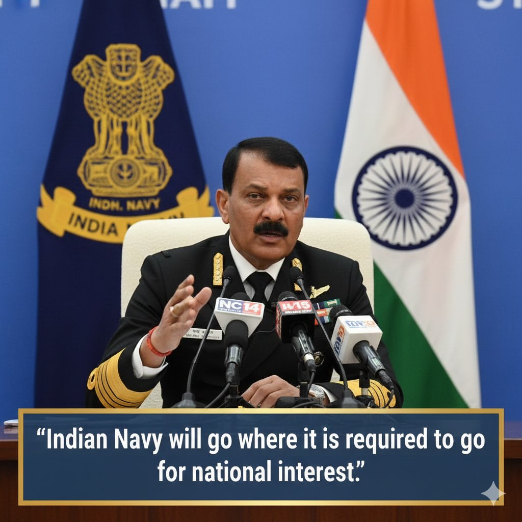 Defencematrix1's tweet image. At the Annual Navy Press Conference :)