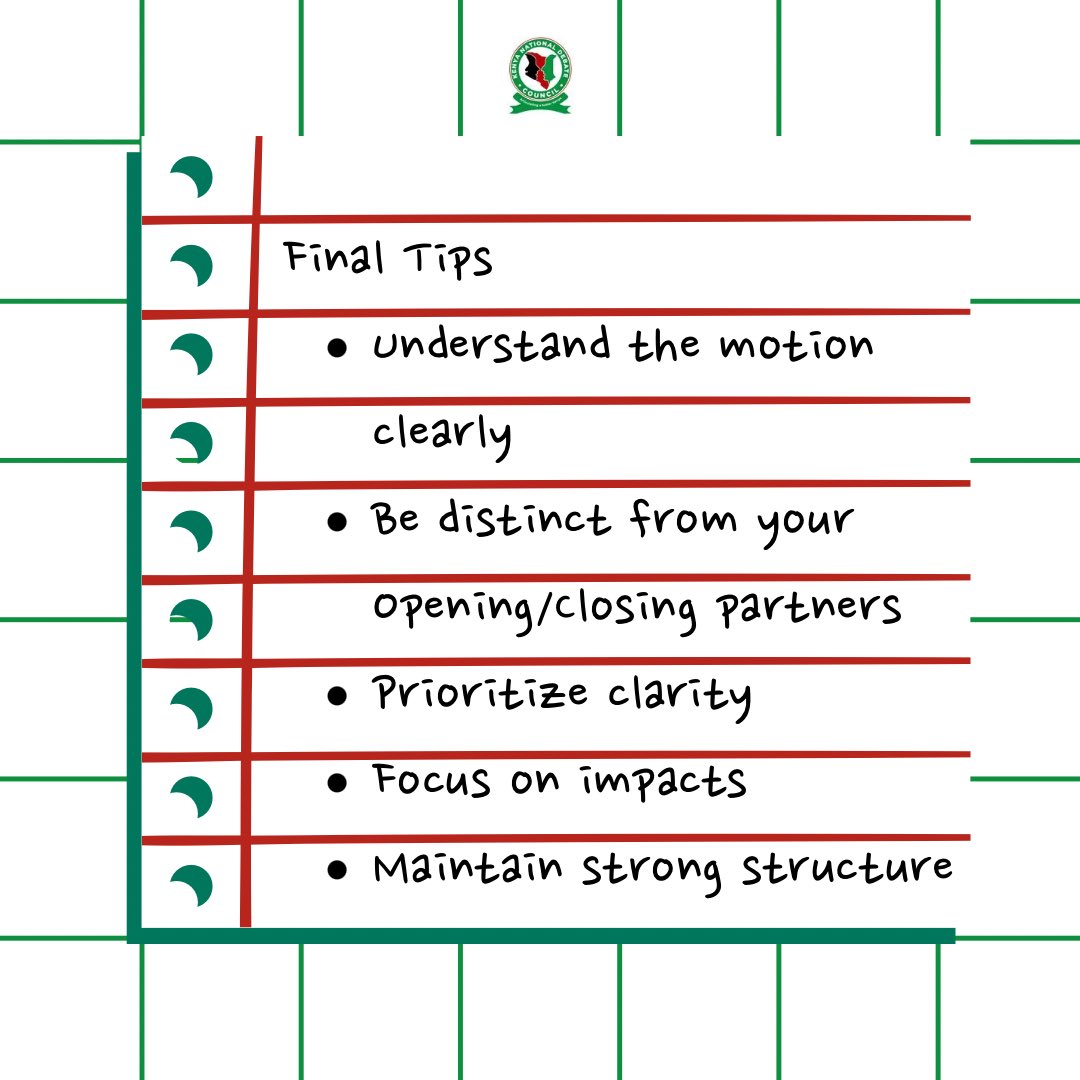 Kenya National Debate Council - KNDC tweet media