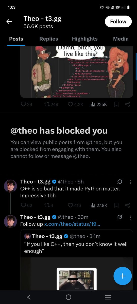 yahiyadev's tweet photo. If you can't handle a fun tech banter, then you're in the wrong place.  I don't know why he is so twisted. https://t.co/mI9xP4QClM