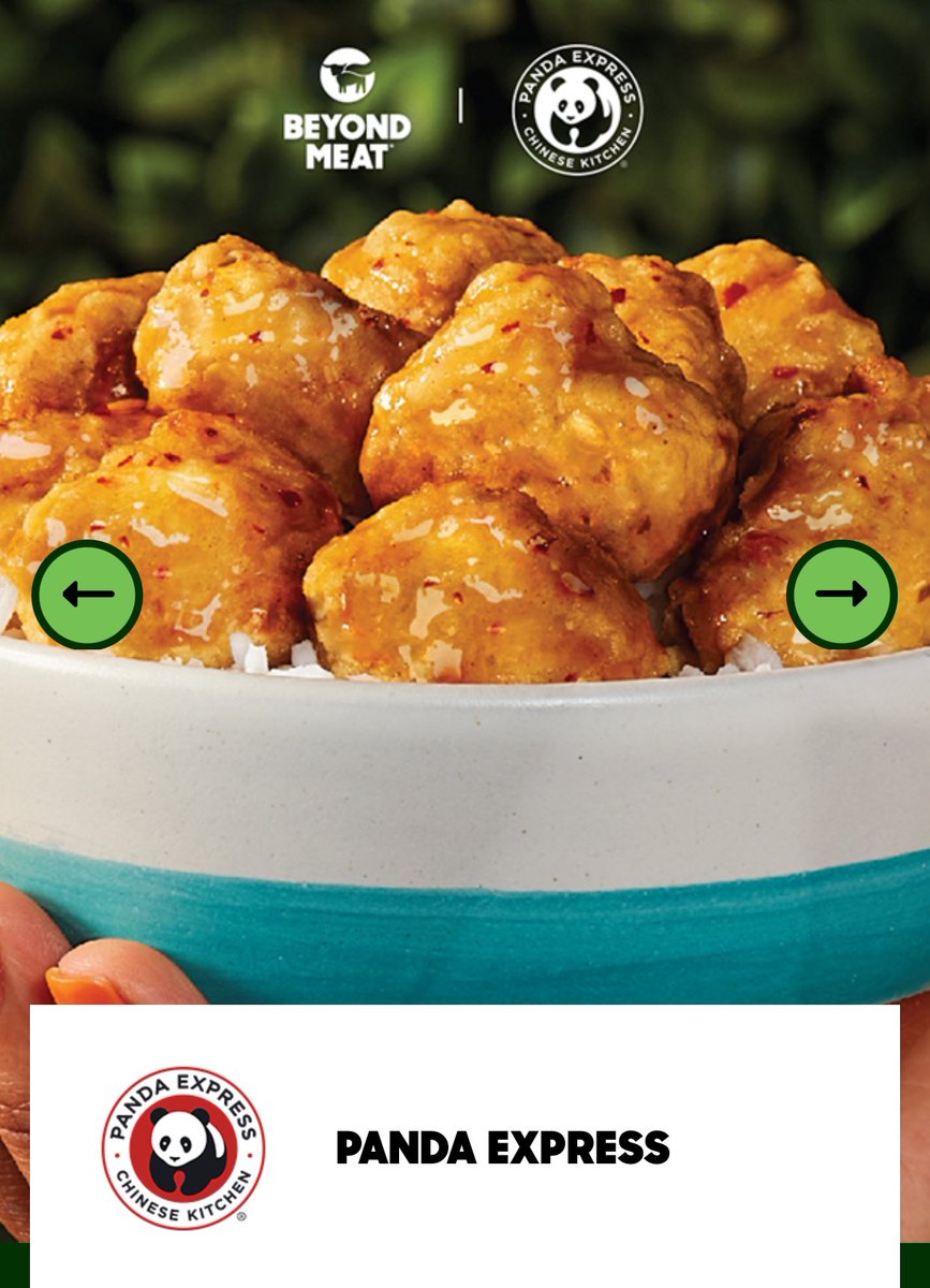 Beyond Meat ( Nasdaq: $BYND ), is EXPANDING DISTRIBUTION with

* Publix  🛒
* Hard Rock Cafe 🎸🍔
* WALMART ( NYSE: $WMT ) &amp;
* AMC Theater’s  ( $AMC ) 🍿

Plant based meat for
Vegetarian &amp; Vegan meals.

#Vegetarian #Vegan #Nasdaq