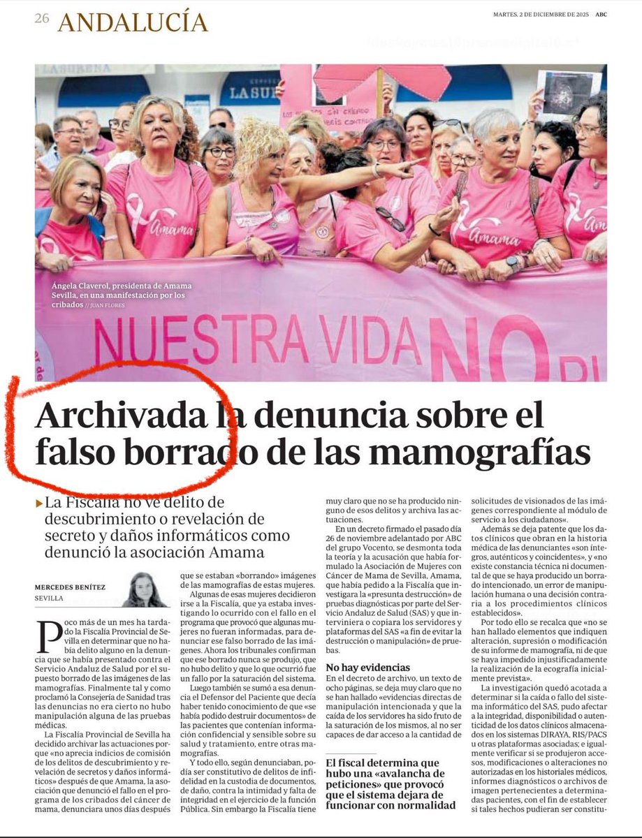 Archivada la denuncia de Amama