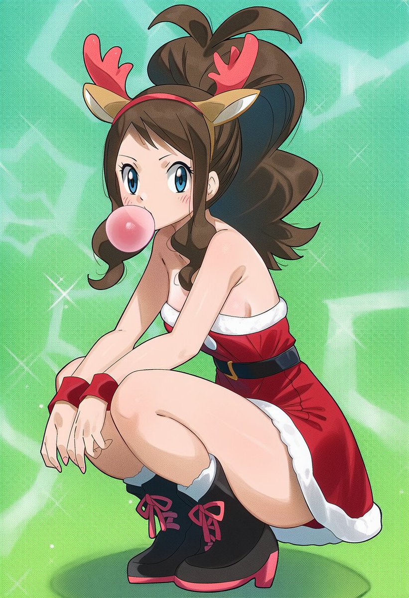 ❝ May-May made me this stupid drip and told me to more festive. It's alright, but I ain't acting all cutesy like Boobzilla over there. ❞