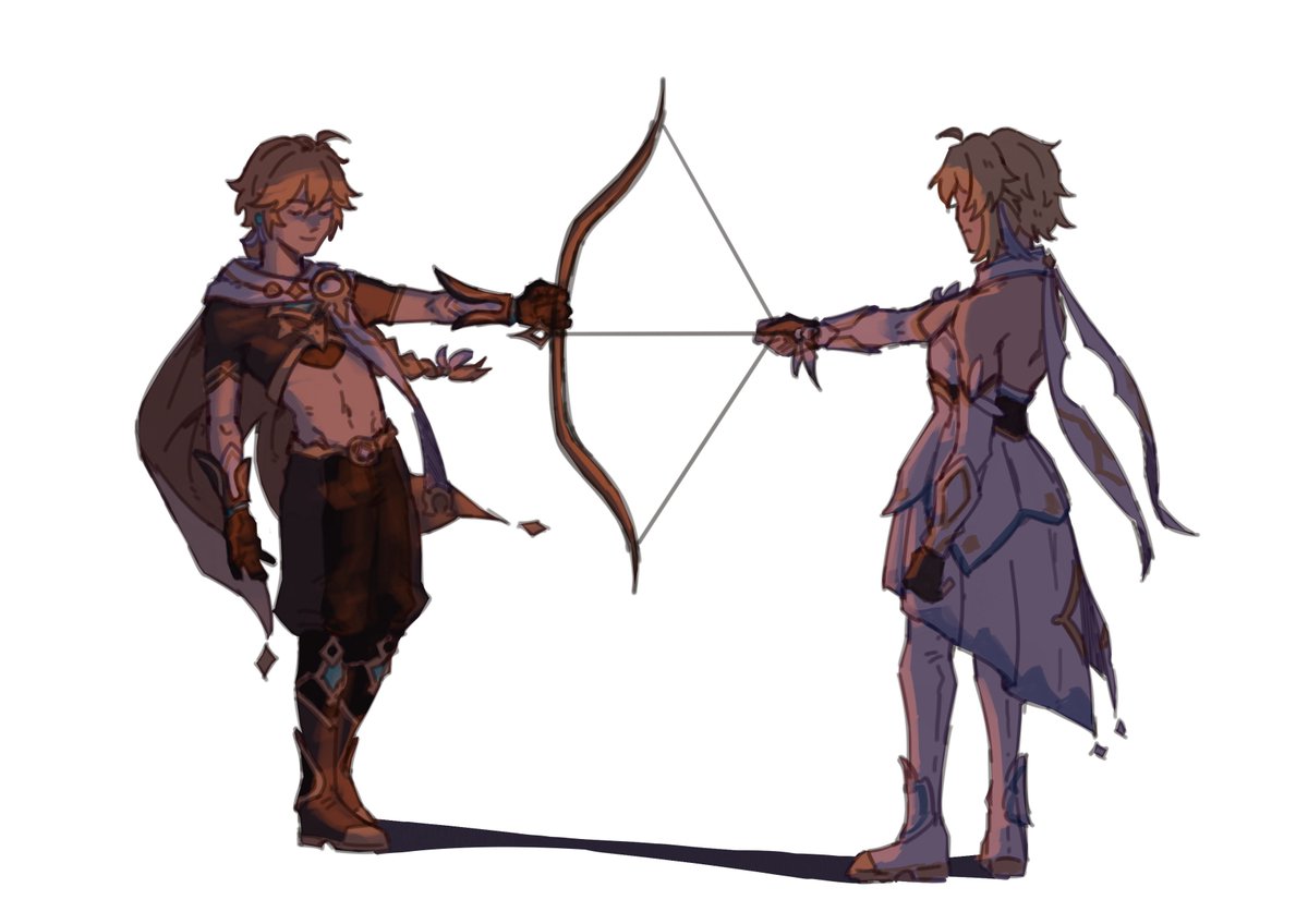 uuybuuy's tweet image. #aether #lumine indecisive i dunno which one to pick