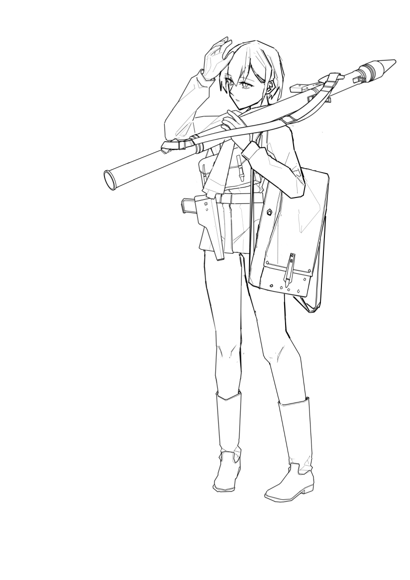 MacAyase's tweet photo. #BattlefieldKorea
Sketches - Agnia (RPG-2) Remake https://t.co/ei9riwS018