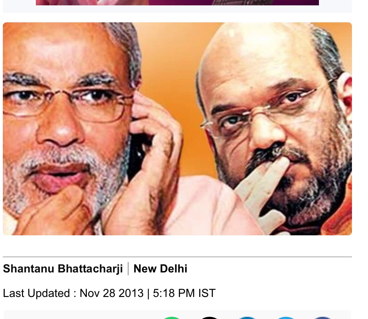 RanaAyyub's tweet image. Business standard report in 2013 on SnoopGate “The BJP acknowledges that Modi had used government resources to monitor “the girl,” but did so because her father had requested security for her, so it was not a violation of her rights”

Sanchar Saathi much