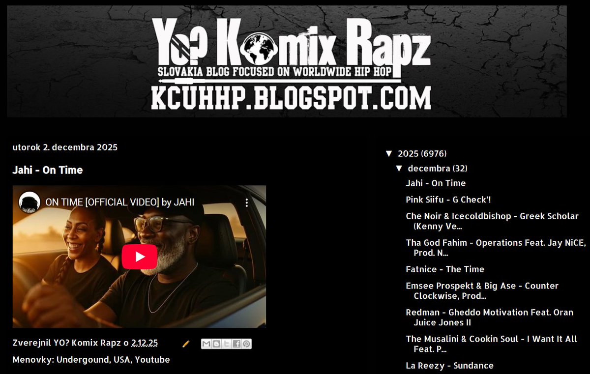 New Video
Jahi - On Time kcuhhp.blogspot.com/2025/12/jahi-o…