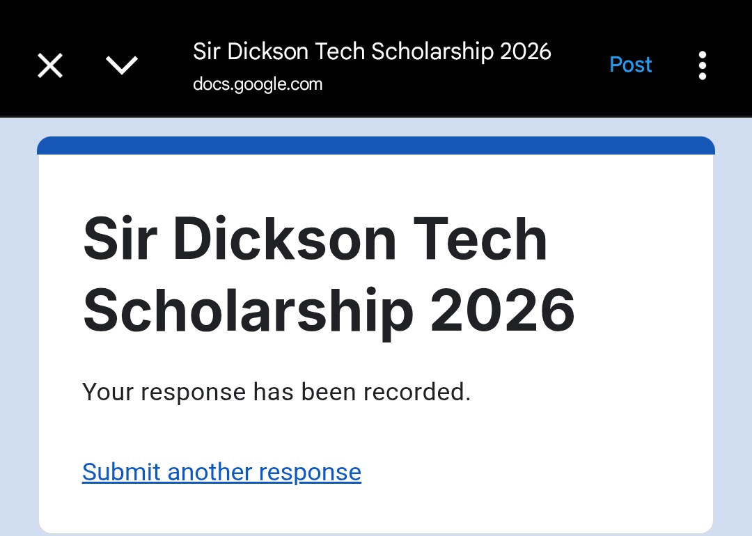 GM CTNG. No pictures today, just an update.
If you're interested in learning tech..going into something technical, build skill and be versatile.. there's a big opportunity by <a href="/Wizarab10/">Sir Dickson</a> . You get to pick between a variety of courses.. over 10 if I'm not mistaken.

You don't need