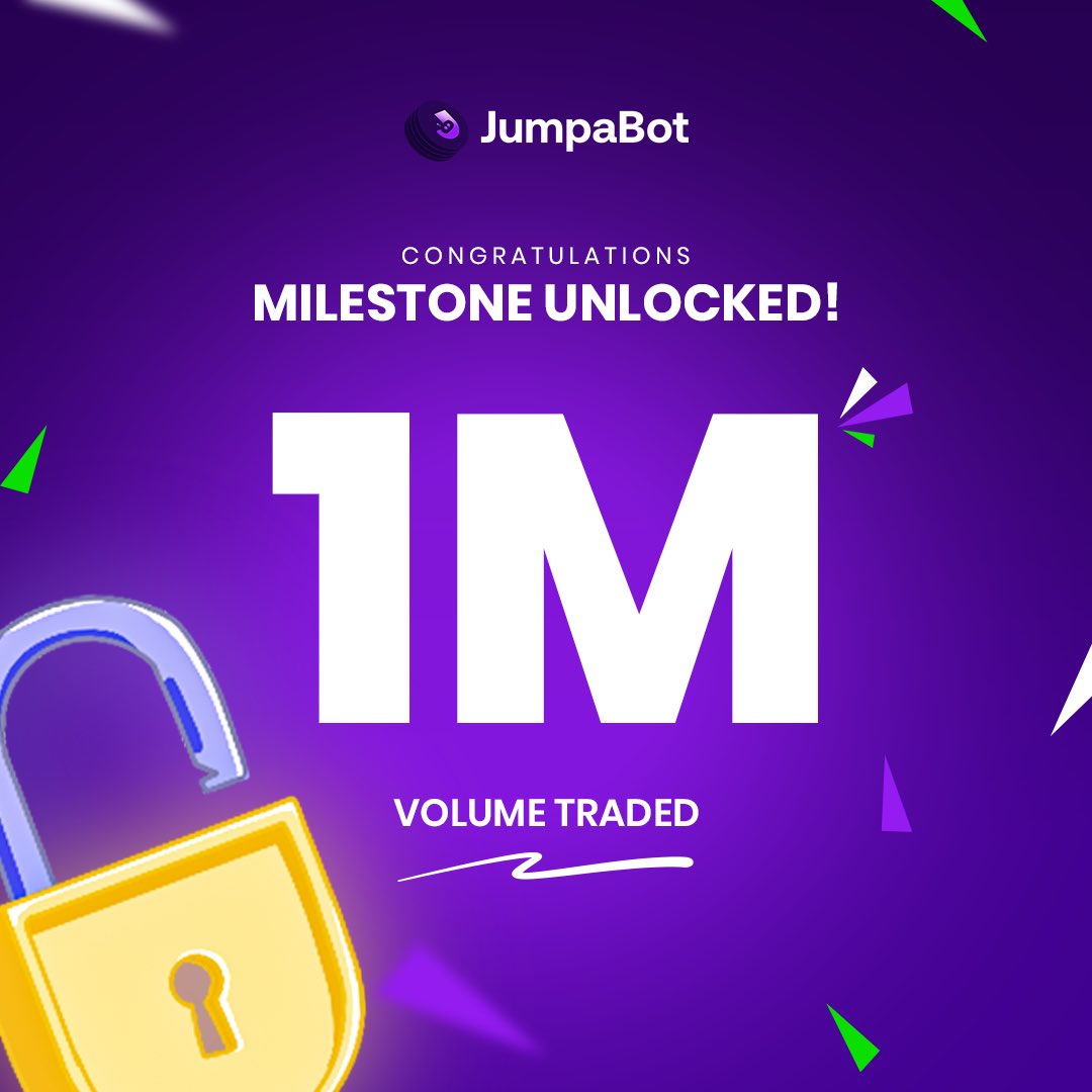 We are excited to share that we’ve surpassed one million in volume on <a href="/JumpaBot_/">Jumpa</a>! 

(Not in dollars, but in naira 🙂).

Over the past few days, we opened Jumpa to a select group of users to test and provide feedback. Their input has been incredibly valuable, giving us the