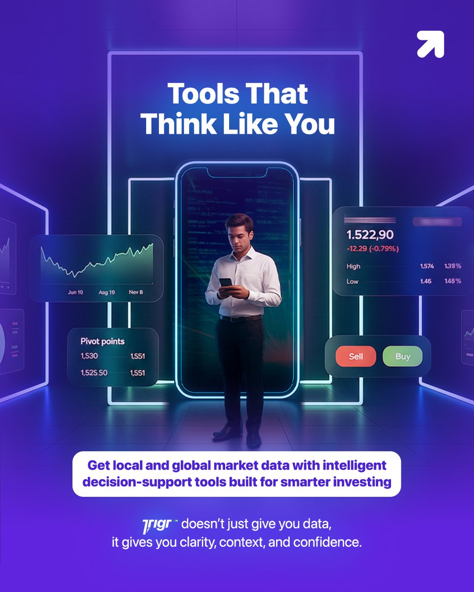 Tickermarket's tweet photo. When markets move fast, the right tools make all the difference. Trigr brings together domestic and international market data with intelligent decision-support features that help you interpret trends, not just track them.
#Trigr #SmartInvesting #IntelligentTools #MarketClarity https://t.co/dyhuYOV4yw