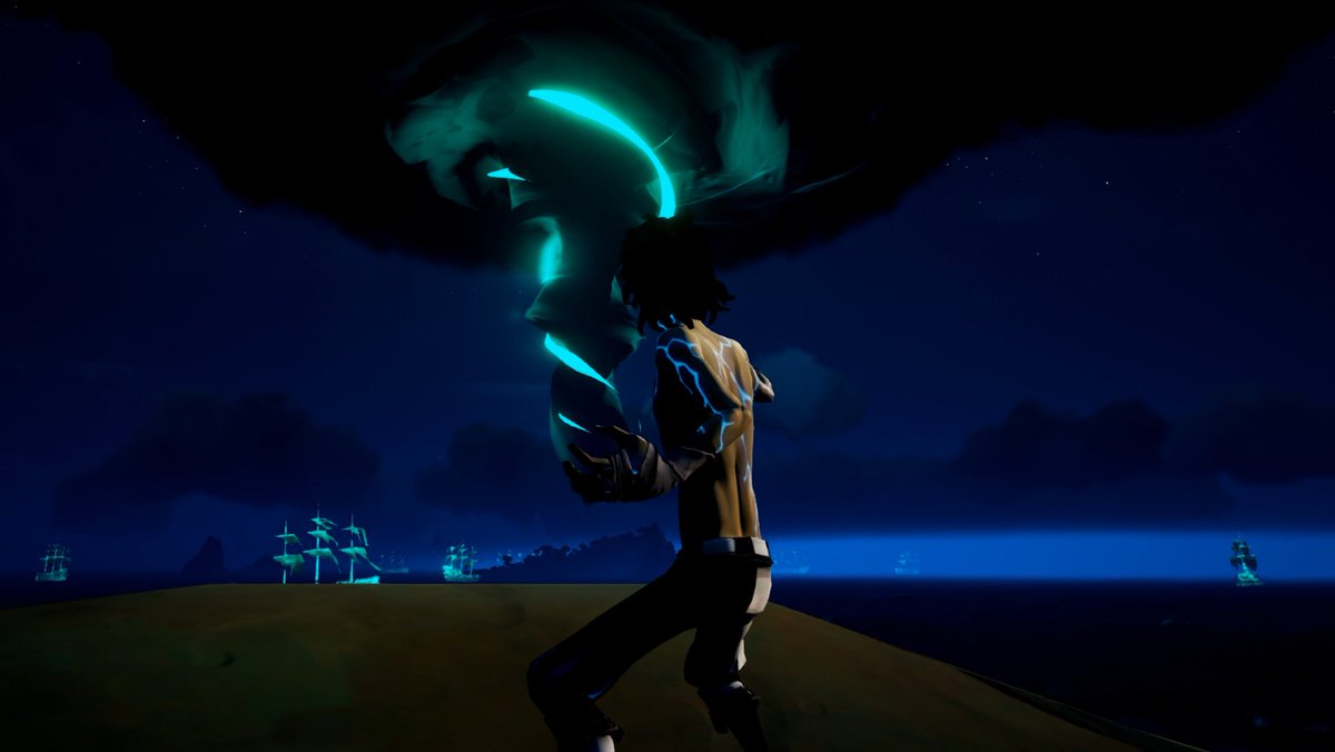 🌪️
🫴🏻

#SotShot #SeaOfThieves <a href="/SeaOfThieves/">Sea of Thieves</a> 
Theme: Stormy Seas