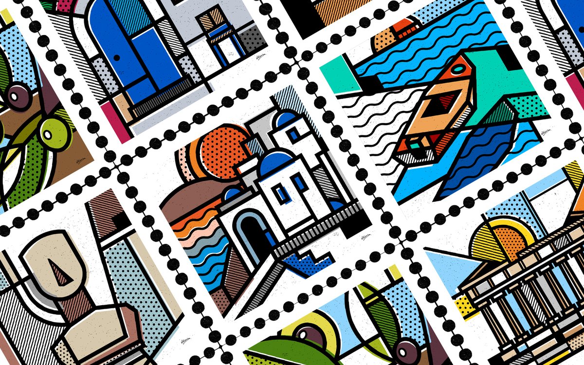 Gm ☀️

Hard to believe it’s been 10 years since the project that defined my signature style. This series of illustrations was a real game changer for me.