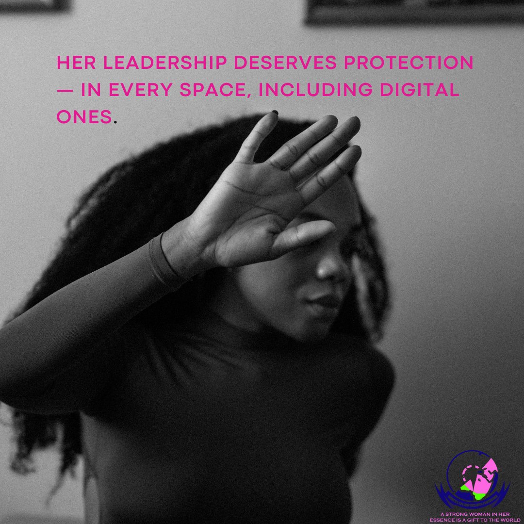 WomensLifeWell1's tweet image. Day 8  Digital Security for Women Leaders

GBV isn’t just physical , it happens online too, in inboxes, timelines &amp;amp; comments.

Safe online = stronger offline. #EndGBV #DigitalSecurity #ProtectWomenLeaders #16DaysOfActivism