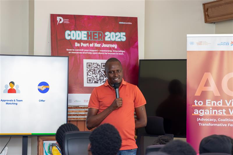 unwomenafrica's tweet image. Young minds are stepping up with bold tech solutions to end digital violence. During the #16Days Coding Hackathon Against Violence, innovators are designing tools for safer online spaces and a future free from GBV. 🚀💡 #Techforgood #InnovationForSafety
@PLPAfrica