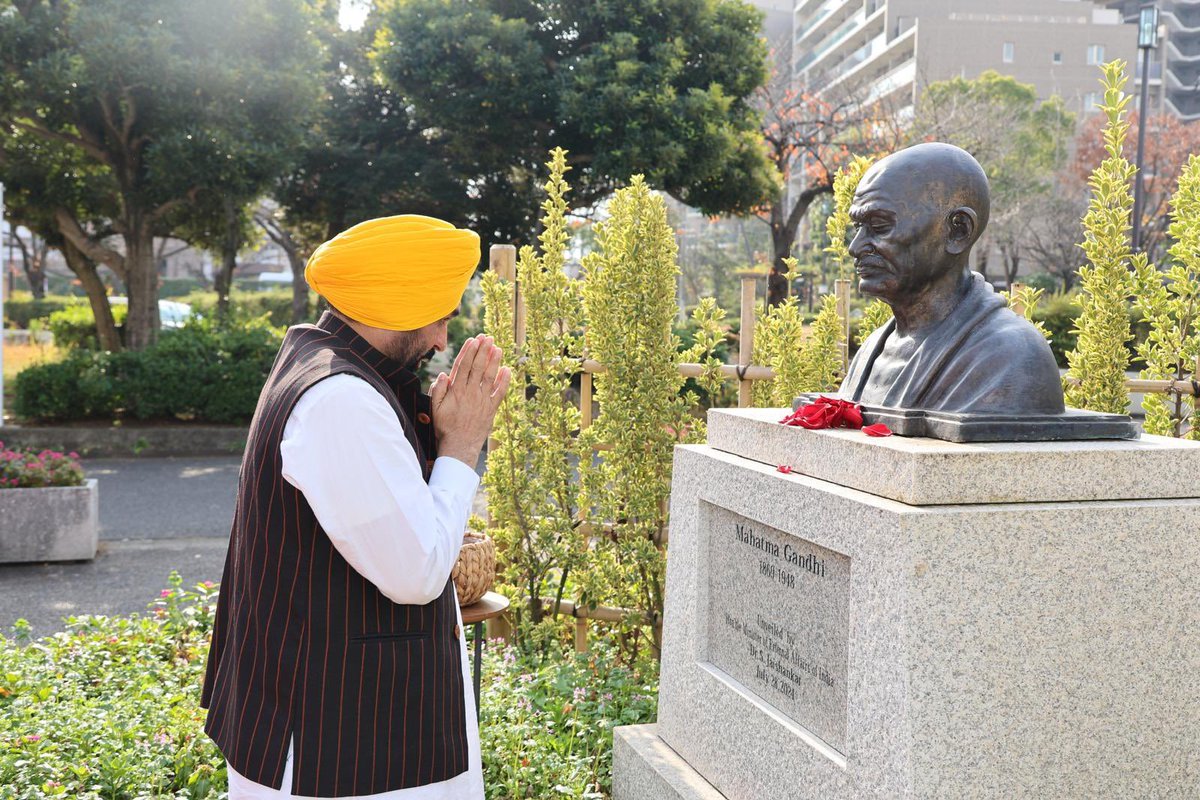 DaaruBaazMehta's tweet image. .@BhagwantMann in Tokyo, Japan