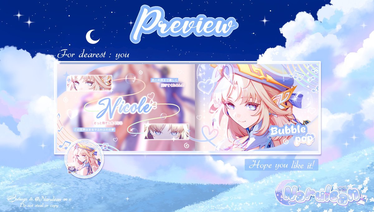 Narulean's tweet photo. Help repost? Thanks💙

Haloo, Naru ada 2 template layout IPV beginner friendly yang bisa di adopsi sekarang yaa, untuk price dan kode ada di ALT dan bisa negtip yaa^^ Untuk yang Stargazer juga bisa untuk 3d yap. 

Mohon baca TnC dengan seksama di reply🌷

#zonauang #zonaba https://t.co/x3WNazLQ7D