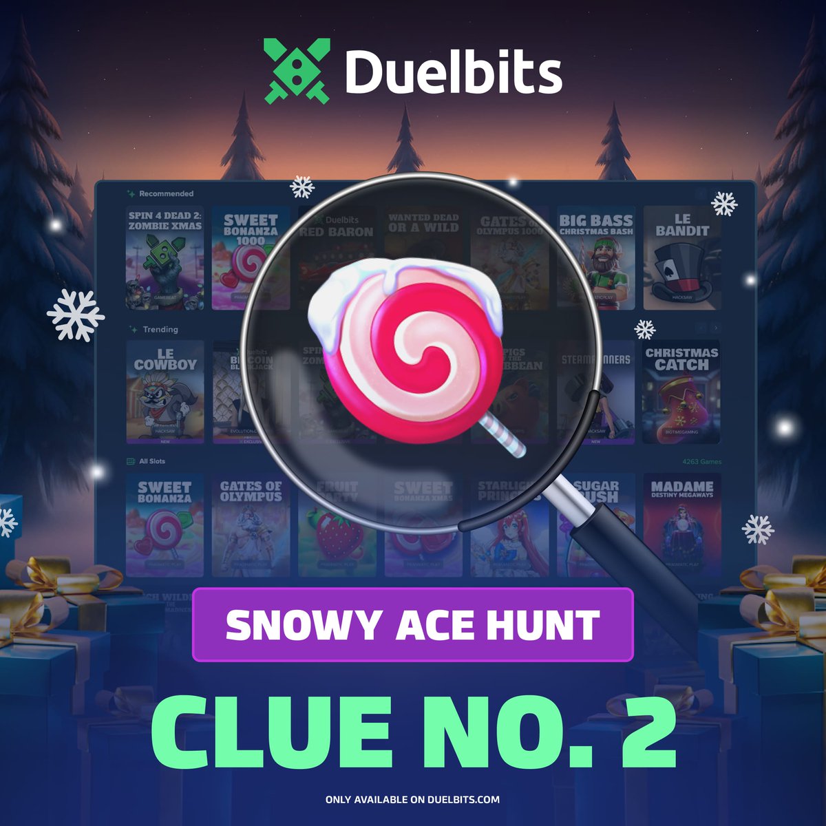 Snowy Ace Hunt: Hint 2 🔍