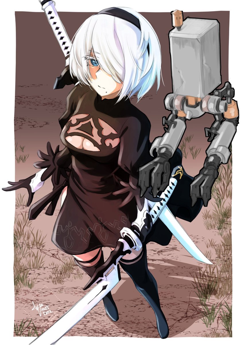 お疲れ様ですー…(:3_ヽ)_
たまには二次創作…もう10年近く前の作品ですが、未だにこの人好き😊

#2B
#NieRAutomata