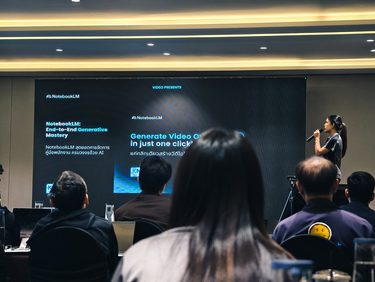 kunomurathai's tweet image. โชว์ทักษะ #AI ได้อย่างยอดเยี่ยม👏 ในงาน AI &amp;amp; Kaizen Summit: The Grand Awards 2025 ของพนักงาน KNT!

✅#KNT ไม่ได้แค่นำ AI มาปรับใช้ ยังเน้นพัฒนา #AIPoweredWorkforce ทีมภายใน!
📌เป้าหมาย "ผู้นำ No.1 SMEs ภาคการผลิตไทยด้าน AI"

อ่านเพิ่มเติม facebook.com/share/p/17dGfr…
#WadfunDigtial