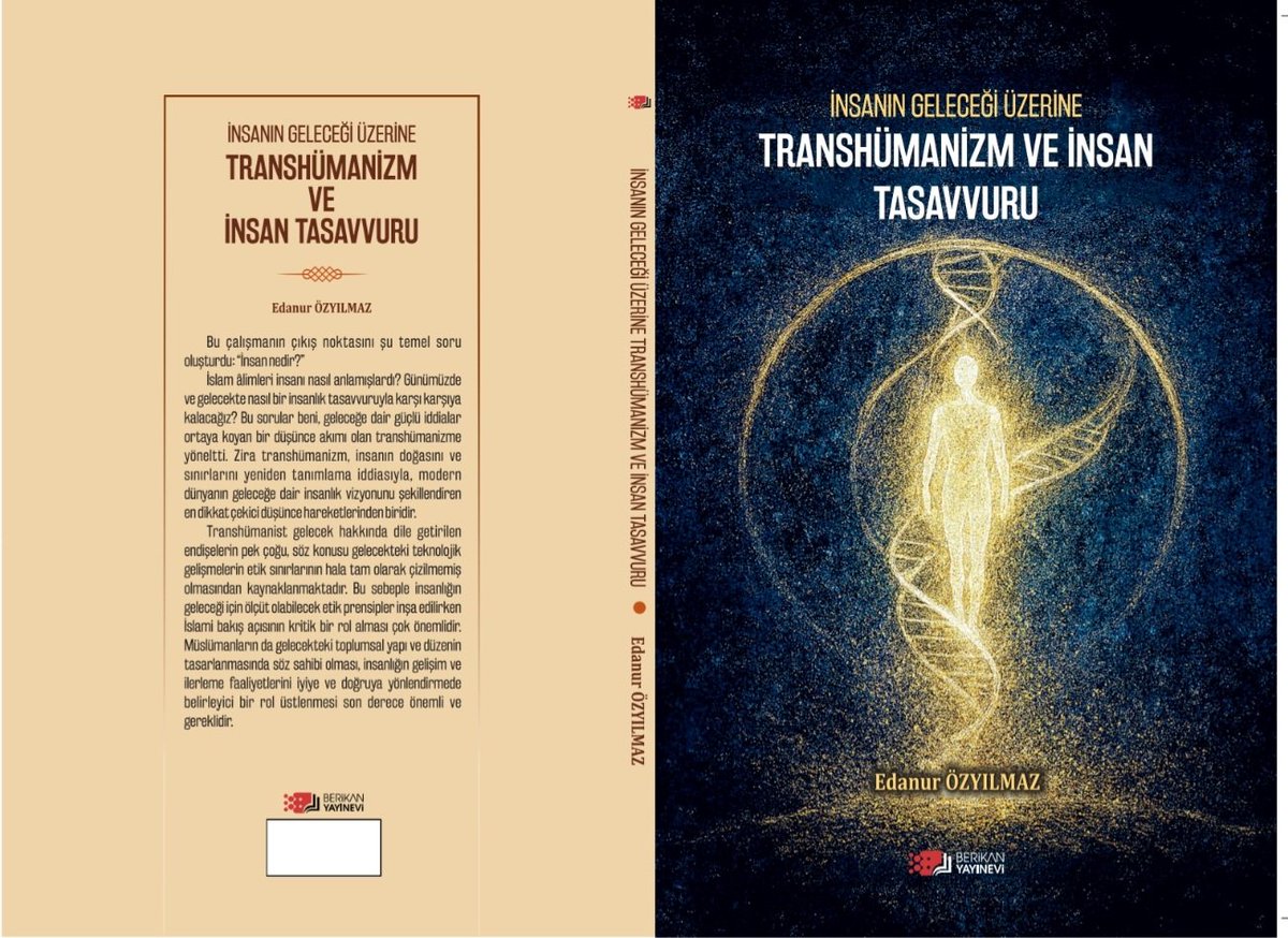 Uzun bir emeğin ürünü olan bu çalışma artık okurla buluşuyor. Destek veren herkese teşekkür eder, ilgi duyanlara keyifli okumalar dilerim.
kitapyurdu.com/kitap/insanin-…
<a href="/berikanyayin/">berikanyayinevi</a> <a href="/kitapyurducom/">Kitapyurdu.com</a> <a href="/transhumanizm/">Transhumanizm</a> <a href="/Posthumanizm/">POSTHÜMANİZM | TRANSHÜMANİZM</a> <a href="/xianityplus/">christian transhumanist</a> <a href="/transhumanica/">Transhumanica Research</a> <a href="/transfigurism/">Mormon Transhumanist Association</a>