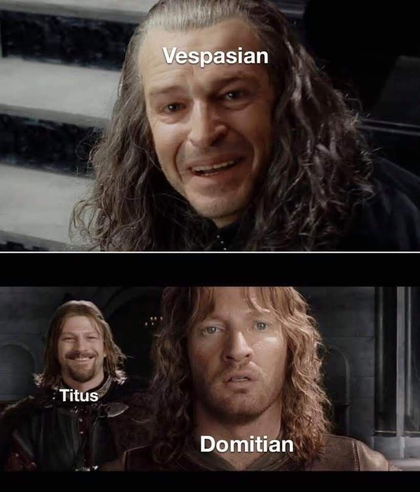 CSMFHT's tweet image. Nobody likes Domitian