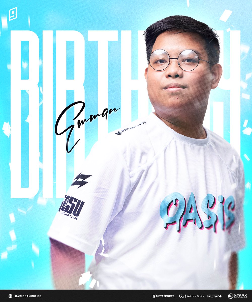 OasisGaming_GG's tweet image. A BELATED HAPPY BIRTHDAY TO EMMAN 😎
 
To our meme king and one of our video editors to make any memories last. We wish you the best in your studies, a good sleep schedule and all the fun times around
 
@EditorEmman 
#SinceDayOne