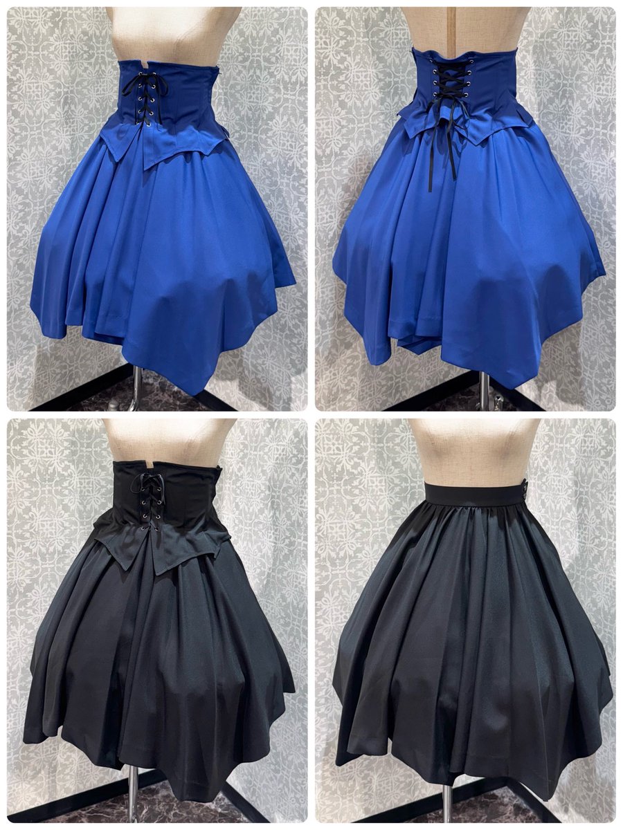 Moi-meme-Moitie】 ✝️pickup item✝️ ☑︎蝙蝠コルセットスカート