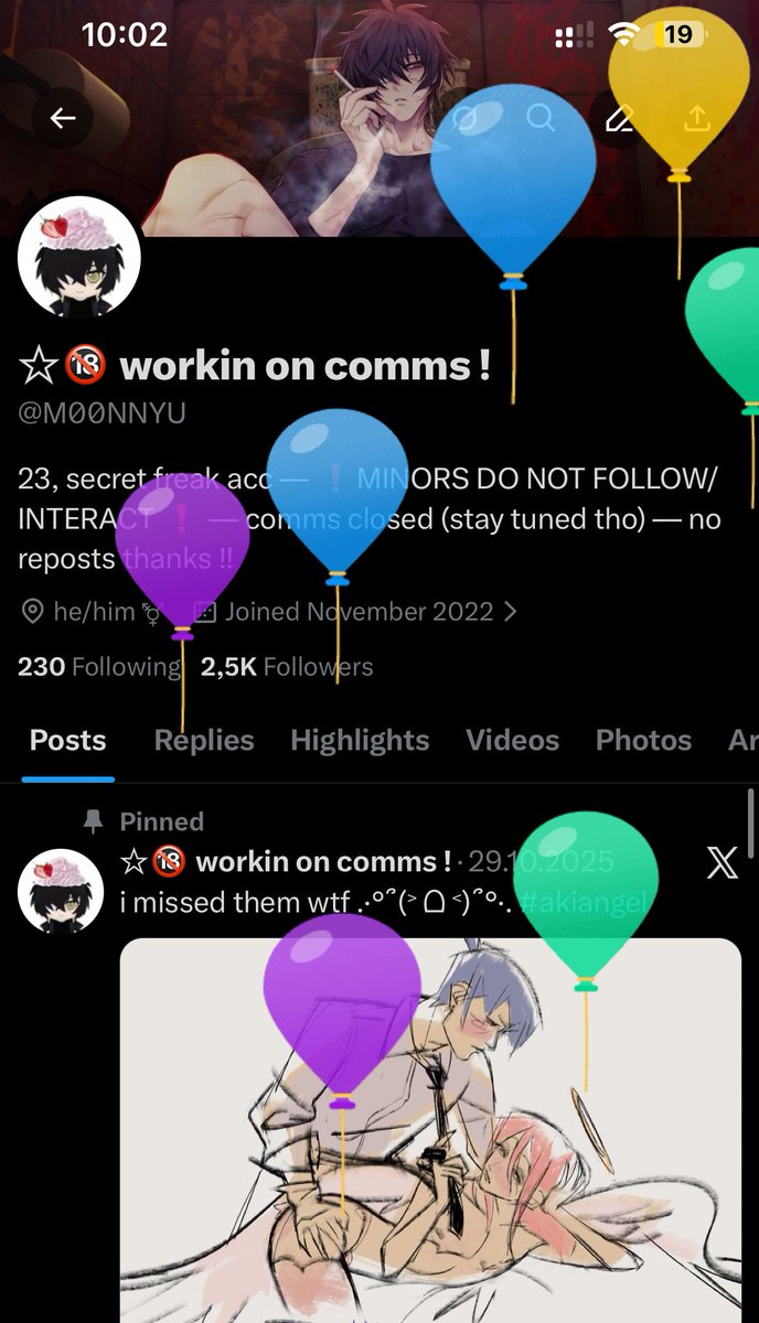 wowoowow happy balloon day to me i hope 24 is cooler