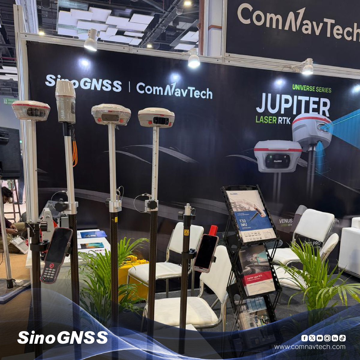 ComNav_Tech's tweet image. 🌍 GeoSmart India 2025 | Highlights from Booth B42
ComNav Technology showcased a full lineup of high-precision geospatial solutions at GeoSmart India 2025 
Welcome to visited us at Booth B42!
#ComNavTech #SinoGNSS #landsurvey #survey #GNSS #laserrtk #GeoSmartIndia2025