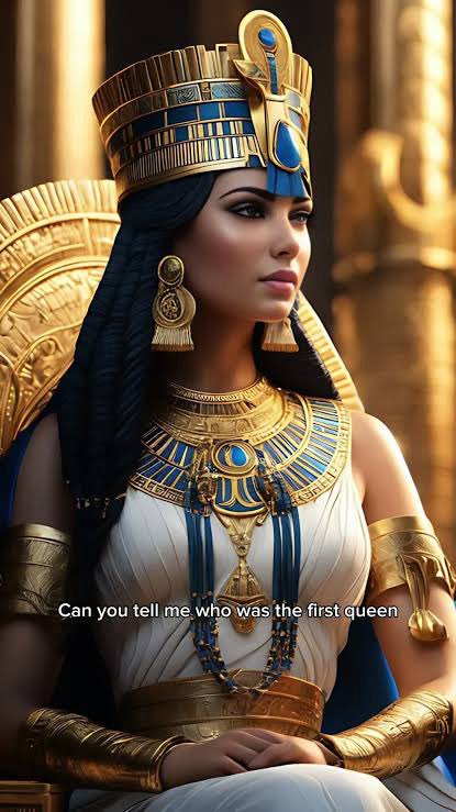 علموا أولادكم أن المرأة المصرية منذ فجر التاريخ 
وقت أن كانت المرأة العربية يتم وأدها 
و المرأة الأوربية عبدةً 
كانت المرأة المصرية تقود الجيوش 
وتعتلى العروش