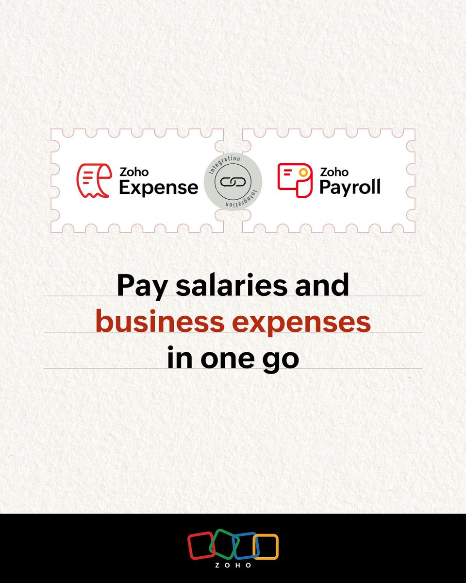 Zoho Expense tweet media