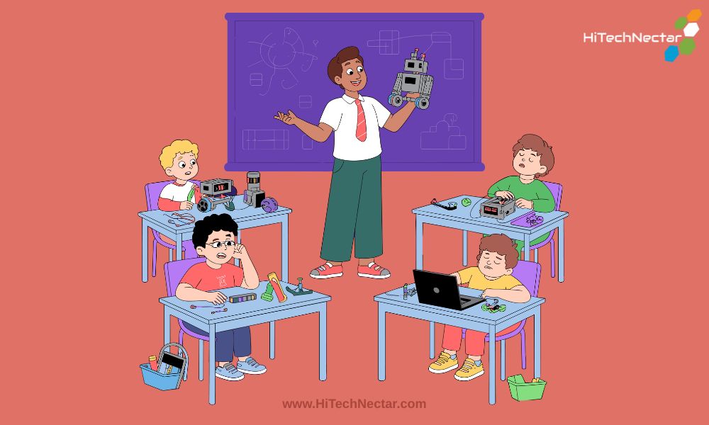 hitechnectar's tweet image. What if classrooms felt like innovation labs, not lecture halls?

Robotics in EdTech boosts engagement, problem-solving, and future-ready skills.

Read more: bit.ly/4pGoa1A

#EdTech #STEM #FutureOfLearning #HiTechNectar