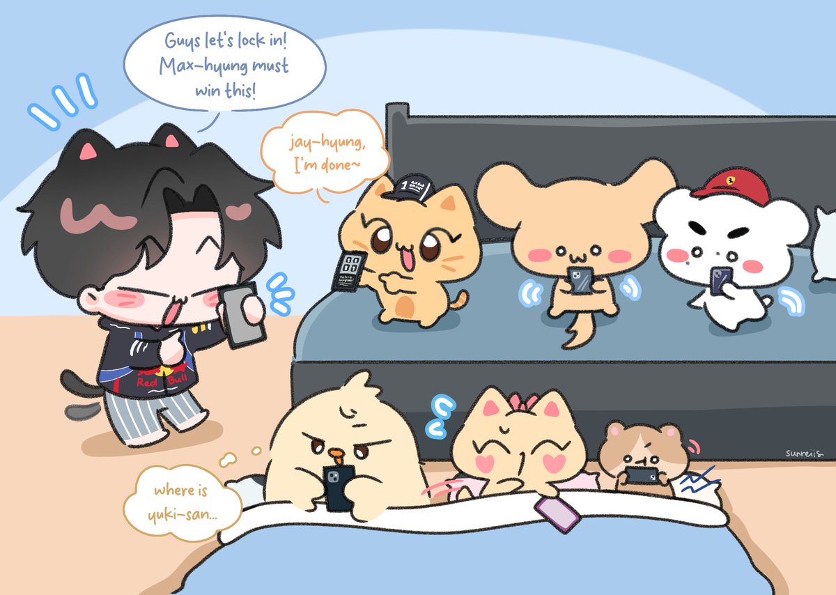 sunreiis's tweet image. Jay in enha dorm: