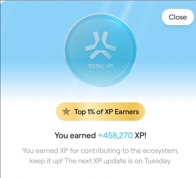 GMabs everyone

Today is XP day on <a href="/AbstractChain/">Abstract</a> 

Reply if you wanna to get that much XP today

p.s. - on photo not my result just a pic