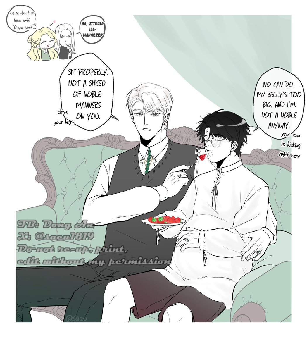 You're talking way too much, Draco 😒

#drahar #dmhp