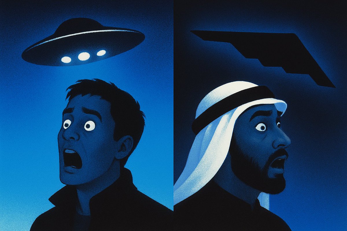 الأمريكي حين ينظر إلى الكائن الفضائي، يحدّق فيه بالضبط كما يحدّق ابن العالم الثالث في الأمريكي. النظرة ذاتها، الدهشة ذاتها، الإحساس ذاته بالغربة أمام ما يفوقه بكل المقاييس.