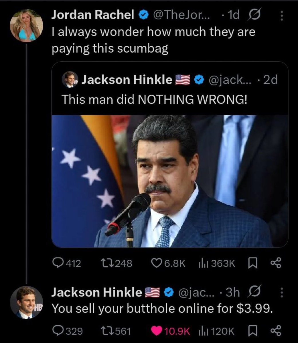 Patisakana 🔥🔥🔥🤣🤣🤣 <a href="/jacksonhinklle/">Jackson Hinkle 🇺🇸</a> you cooked this one very well 🤣🤣🤣🤣