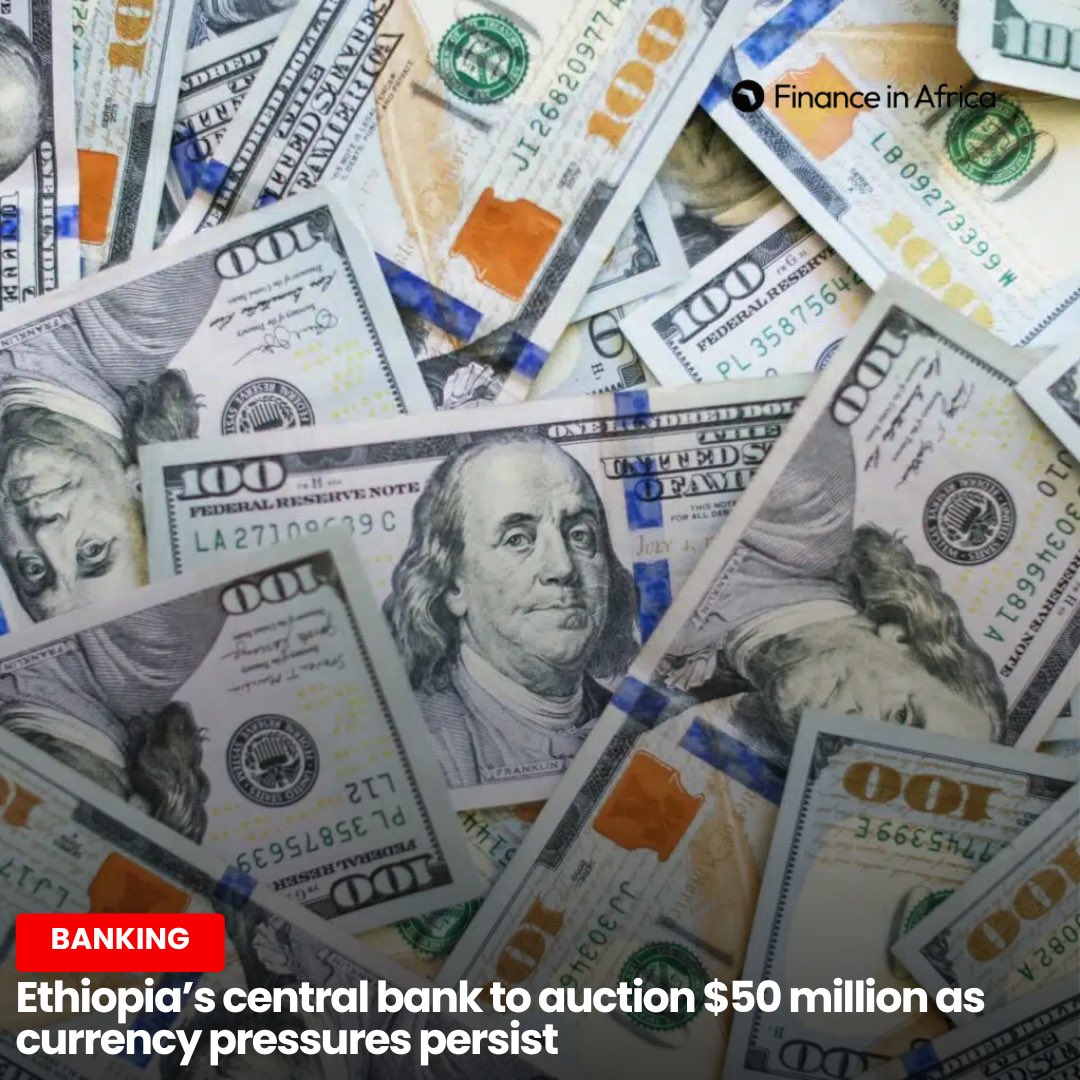 Ethiopia’s central bank will auction $50m on Dec 2 to ease FX shortages and stabilise the weakening birr. The National Bank of Ethiopia says the sale is part of efforts to support price and external stability.

Read more: financeinafrica.com/news/nbe-to-au…