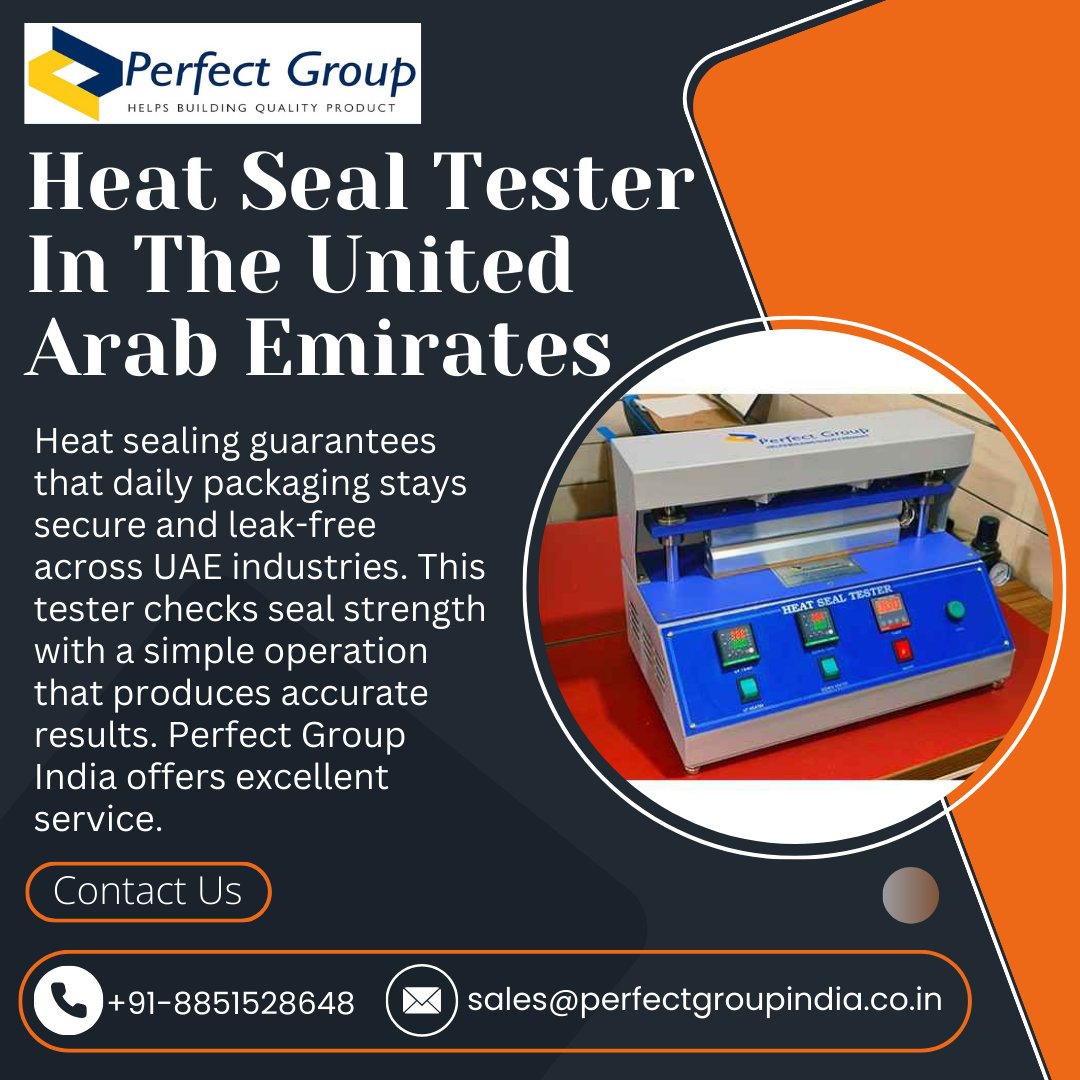itnse240's tweet image. In every business where packaging secures what people use on a daily basis, a Heat Seal Tester acts as the invisible eye, making sure every seal remains safe. 
Visit Us - perfectgroupindia.co.in/heat-seal-test…
#industrial #testingprocess #instruments #technology