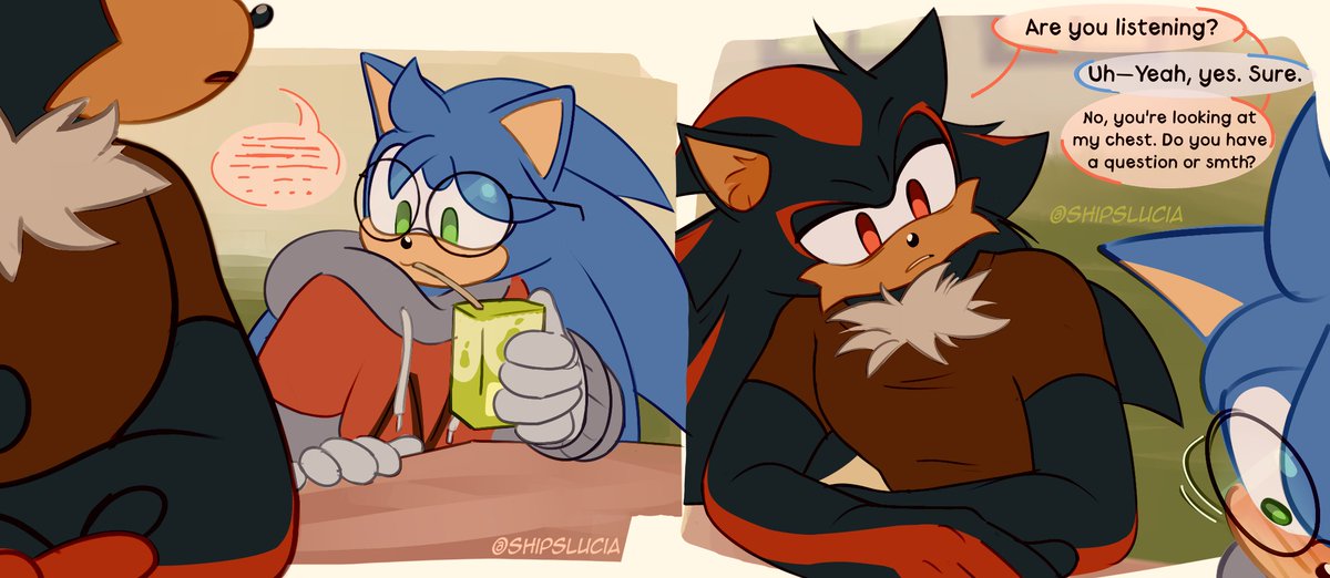ShipsLucia's tweet photo. Jackpot for Nicky 🏆

#Sonadow #Shadonic #Nicky #Dusk #Duscky https://t.co/GvImizGirz