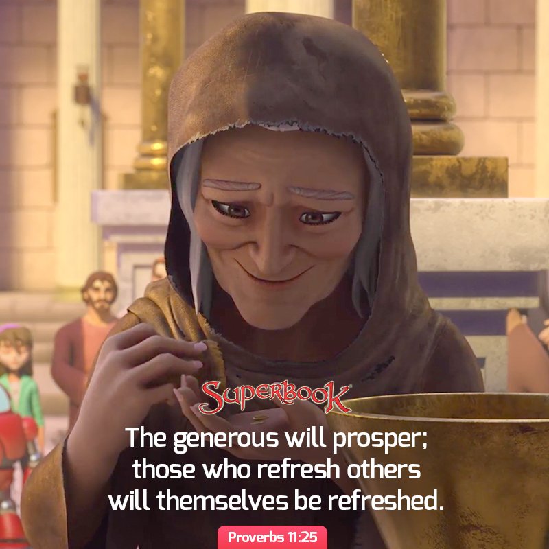 When we give and help others, abundant joy, peace, and blessings return to us. ✨🙌😊

#Generosity #GivingIsCaring #HelpOthers #Unity

Discover the Bible in a fun, interactive way! Download the all‑new Superbook App FREE today. Tap here: go.cbn.com/superbook-x-app 📖📲🔥
.
.
.
.
.
.