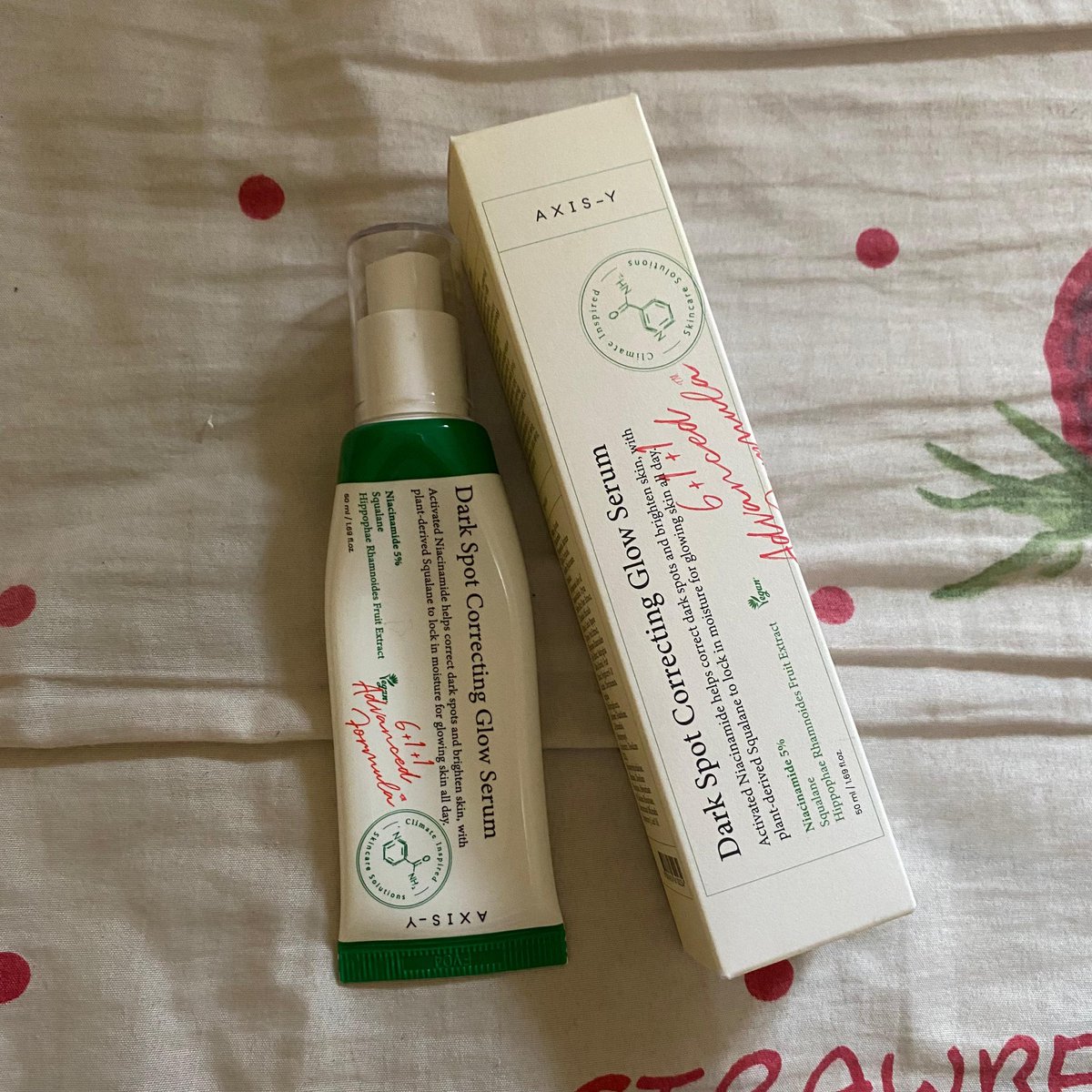 shopp_handeu's tweet image. Korean skincare never goes wrong: Axis y dark spot correcting glow serum 💯💗