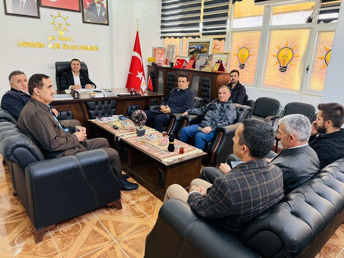 📍AK Parti Derecik İlçe Başkanlığı…

Teşkilat mensuplarımızla bir araya gelerek haftalık yönetim kurulu toplantımızı gerçekleştirdik. İlçemizde yürüttüğümüz çalışmalar ile planladığımız yeni projeler üzerine kapsamlı değerlendirmelerde bulunduk.

Hedefimiz; birlik ve beraberlik