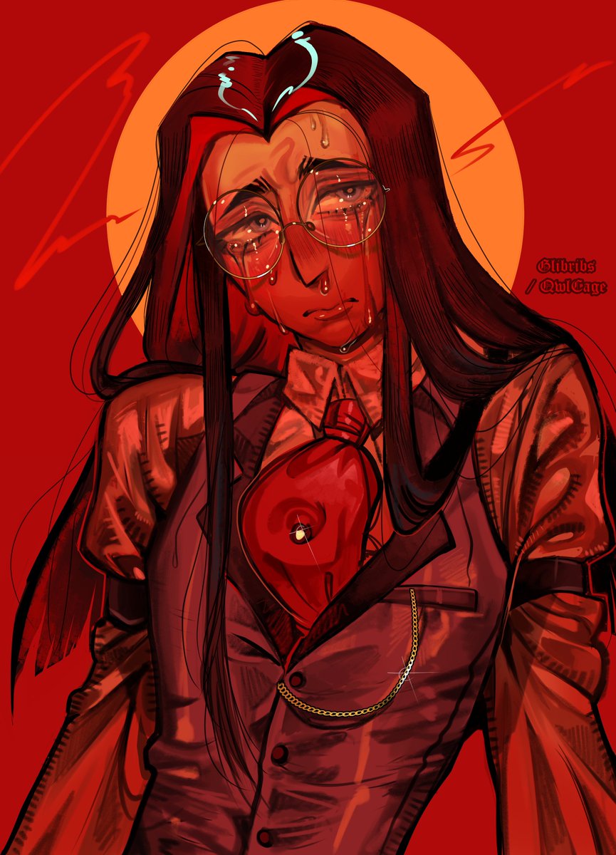 QwlCage's tweet image. Guilt..

#SirPentious #HazbinHotel