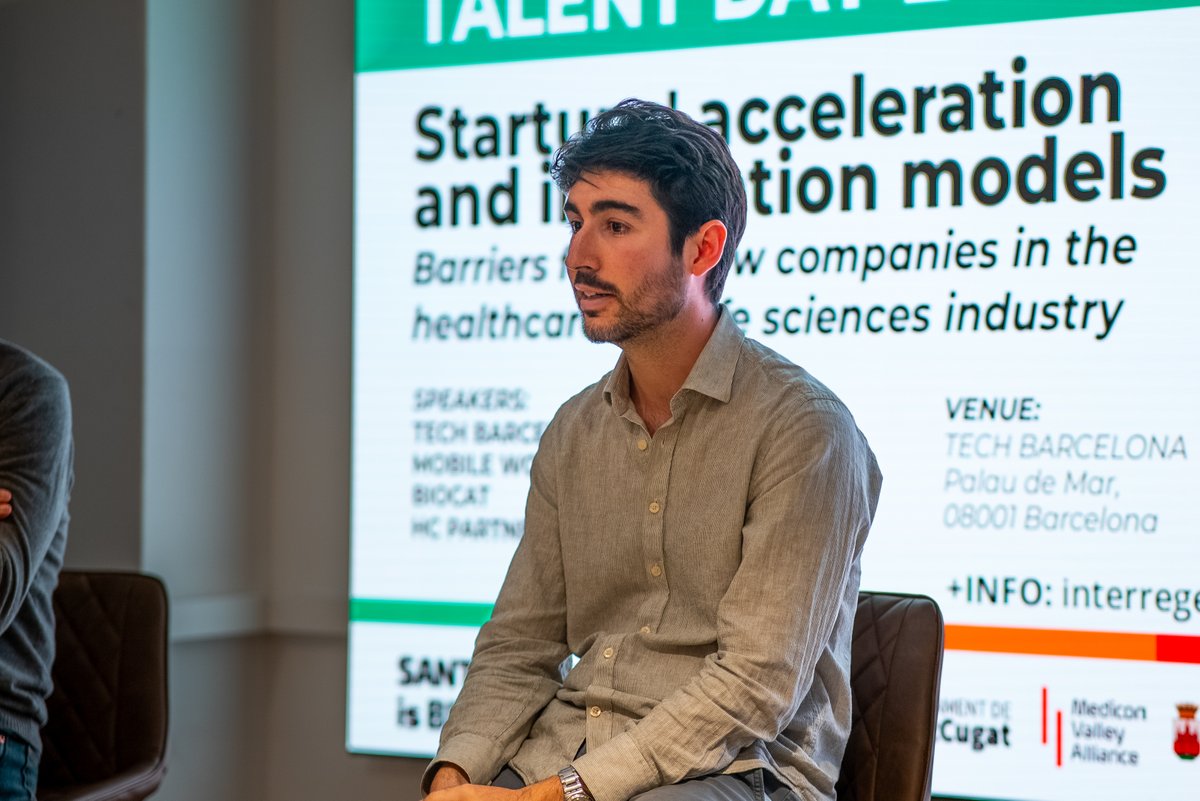 santcugatbiva's tweet image. 💬 𝗜𝗻𝗻𝗼𝘃𝗮𝘁𝗶𝗼𝗻 𝗶𝘀 𝗮𝗯𝗼𝘂𝘁 𝗰𝗿𝗲𝗮𝘁𝗶𝗻𝗴 𝗰𝗼𝗻𝗻𝗲𝗰𝘁𝗶𝗼𝗻𝘀.

A study visit of the Health Cities project featured a session at @TechBarcelona on 28 October exploring incubation and acceleration models for life-sciences startups.
@interregeurope @ajsantcugat