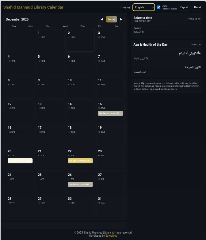 DayyabuAla87570's tweet image. GM 😘 
Today I&apos;m working on a  library website! Focusing on integrating and refining the Calendar section to make it easier to find all of upcoming events and deadlines. Stay tuned! #frontenddevelopement #LibraryWeb