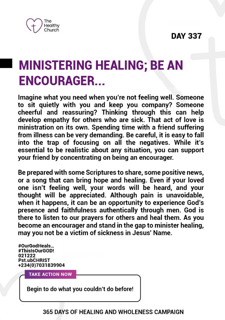 ubCHRIST_'s tweet image. 🌟 365 Days of Healing and Wholeness Campaign 🌟

Let every day bring you healing and wholeness that only God provides.

📖 Read
👍 Like
💬 Comment
🔄 Share

#THC
#THCUYO
#365DHWC
#THCGlobal
#TheHealthyChurchGlobal
#TheHealthyGospelCentre
#365DaysOfHealingAndWholenessCampaign