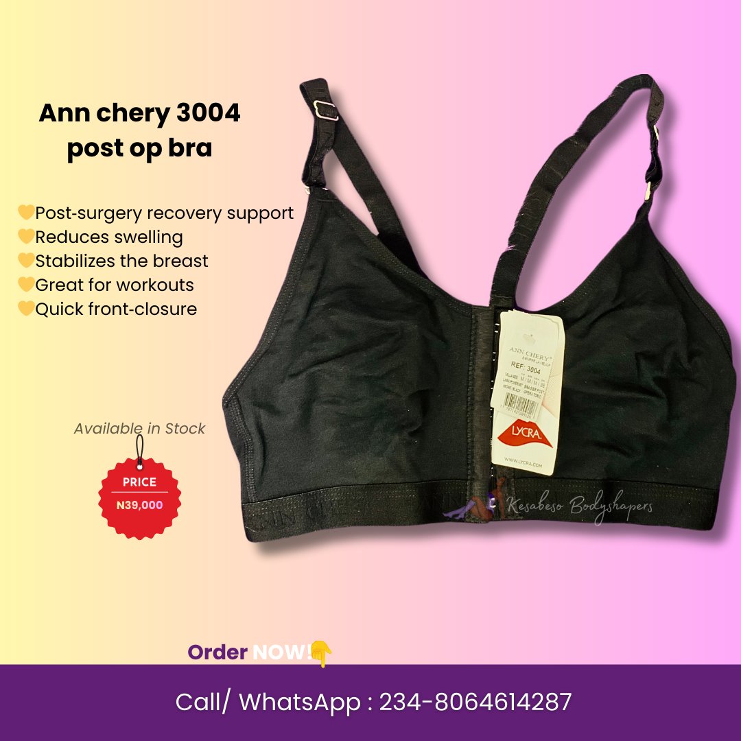 kbodyshapers's tweet image. Heal with support: the Ann Chery 3004 Post‑Op Bra offers gentle pressure to reduce swelling, improve circulation &amp;amp; keep tissue stable. 

#PostOp #Compression #Recovery