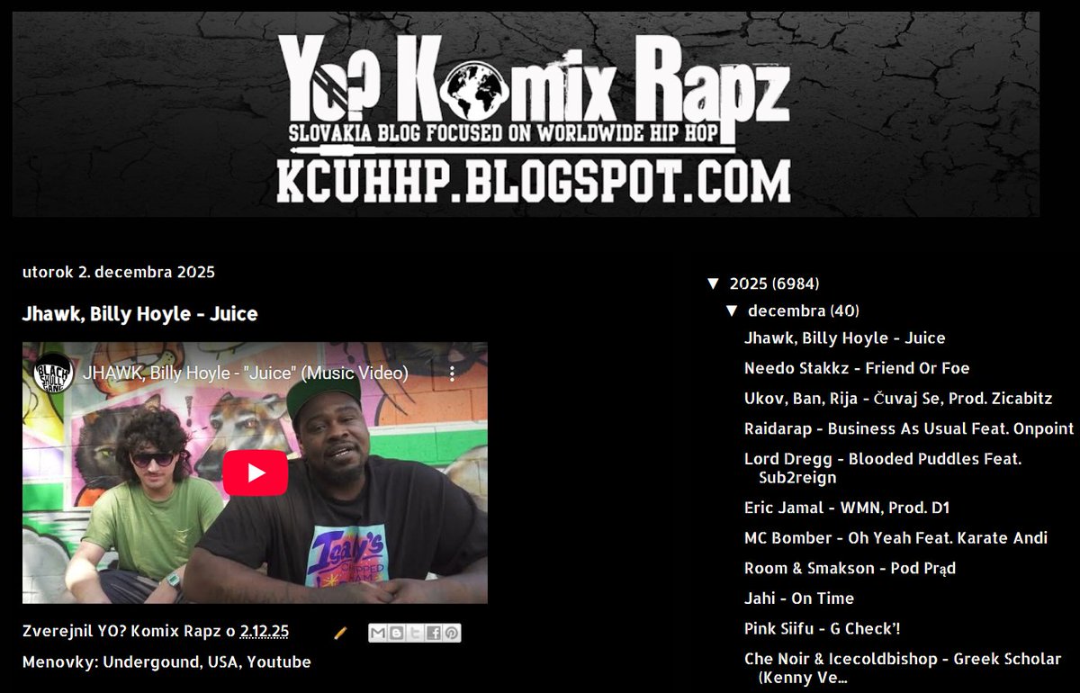 New Video
Jhawk, Billy Hoyle - Juice kcuhhp.blogspot.com/2025/12/jhawk-…