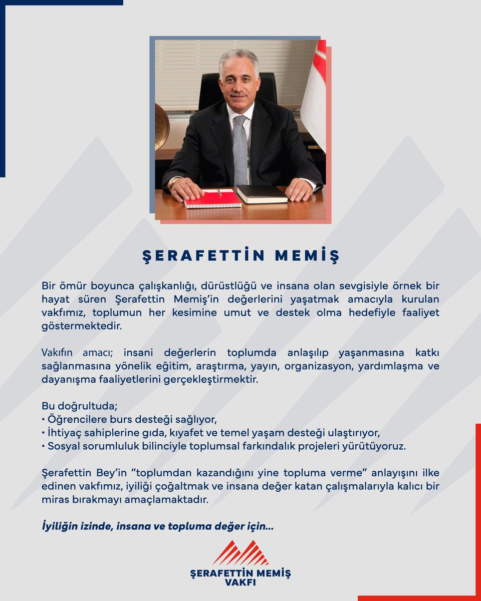 Serafettin8483's tweet photo. #serafettinmemisvakfi #SMV #şerafettinmemişvakfı https://t.co/Mb3UdkSiJe